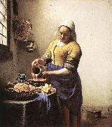 VERMEER VAN DELFT, Jan, The Milkmaid yi